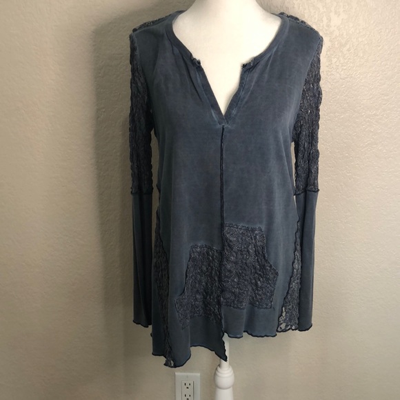 Tru Luxe Jeans size XS unique style Blue - Picture 3 of 12